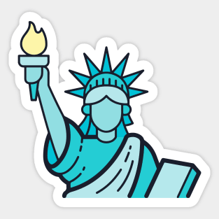 Statue Of Liberty Sticker